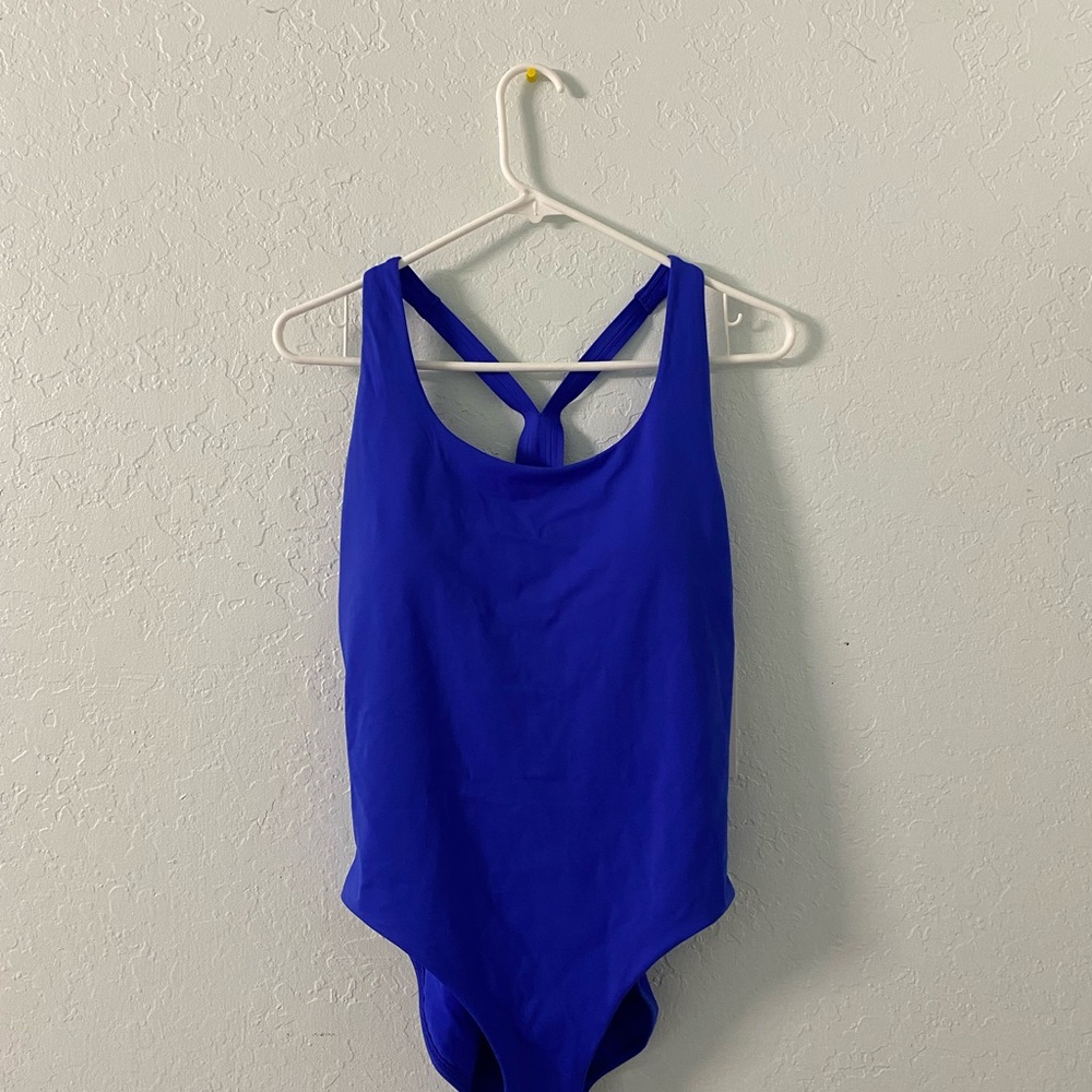 Athleta Malibu Onepiece Swimsuit in blue - Picture 6 of 6